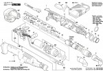 Bosch 0 602 492 615 ANGLE EXACT 25-200 Cordless Screw Driver Spare Parts